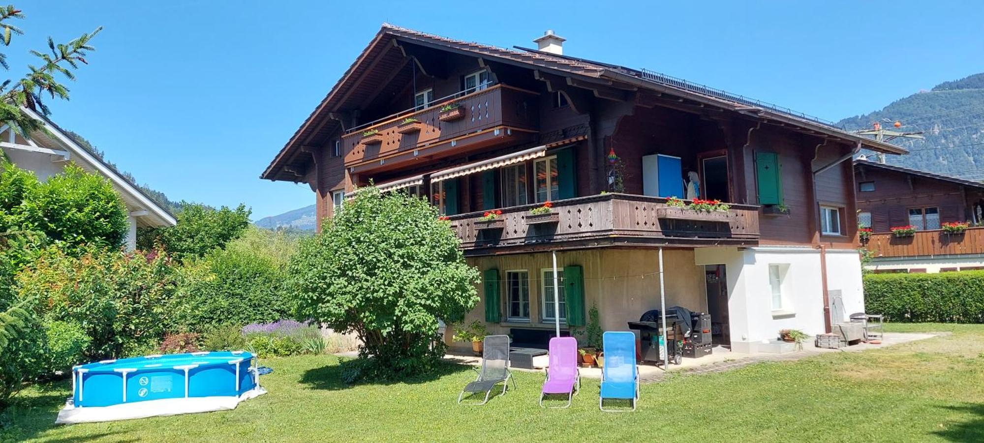 Chalet Sunnmaetteli Wilderswil Eksteriør billede